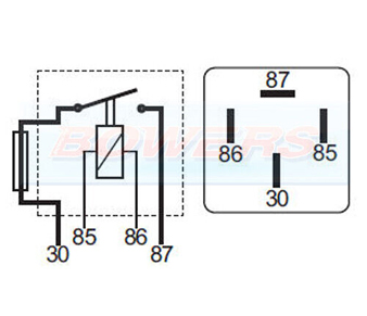 Fused Relay Diagram