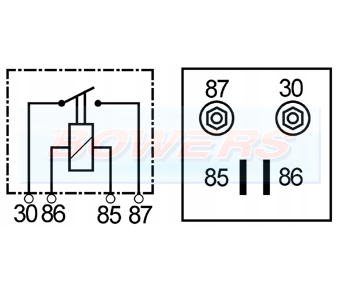 12v 100A/200A Relay Diagram