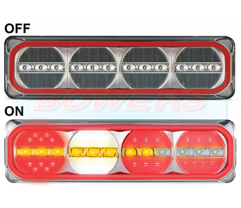 Led Autolamps 385FWARM LED Rear Combination Light