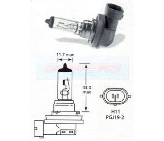 Ring Bulb H11 R711/R458