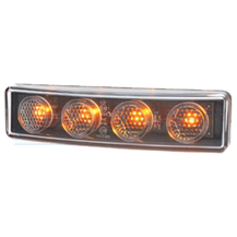 WAS W190 Amber LED Front Visor Light