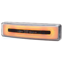 WAS W190N Amber Neon LED Front Visor Light