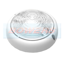 Large White Round 12v/24v LED Interior Light