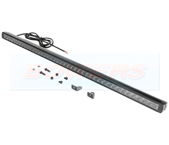 Hella Black Magic 40" Slim Single Row LED Light Bar 1FJ358176321 Contents