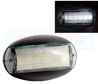 Oval White LED Marker Light FT-067B