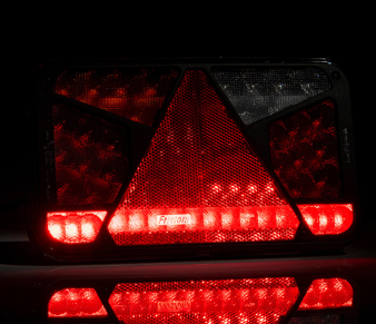 Fristom FT-370 Rear Light On 2