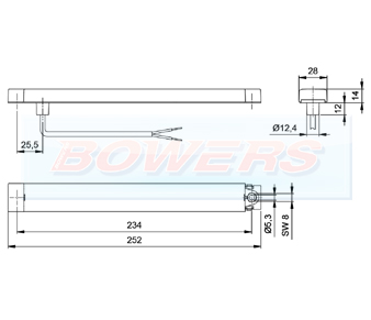 Jokon L250 Rear Light Schematic