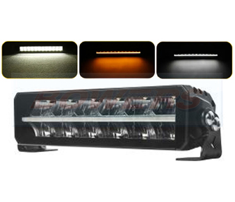 Dual Row LED Light Bar With White or Amber Position Light LG980