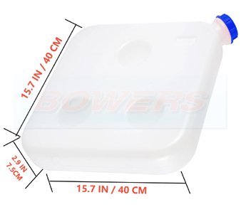 Eberspacher Fuel Tank MIKM08-050 Dimensions