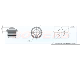 WAS W80 LED Button Marker Lamp Schematic