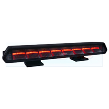 Ledson Epix14+ 14" LED Work Light Bar + Red/Amber Dynamic Position Light and Amber Strobe