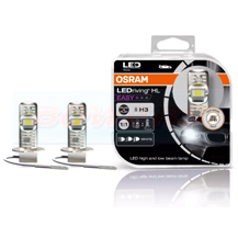 Osram LEDriving HL Easy 12v H3 PK22s LED Fog/Spot Light Bulbs