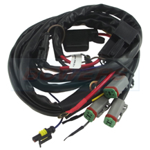 Ledson 3x Way Multiple LED Light Bar Wiring Kit 4 Pin Deutsch DT 12v