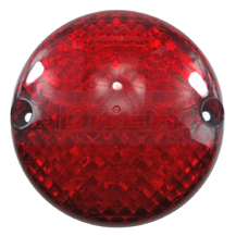 Luxvision 12v 95mm Round Red LED Rear Fog Light