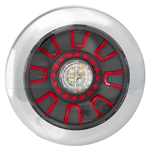 3D Design Chrome LED Rear Round Tail/Fog/Reverse Light FT-314