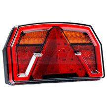 12v Neon LED Rear Trailer Combination Light (Stop/Tail/Indicator)